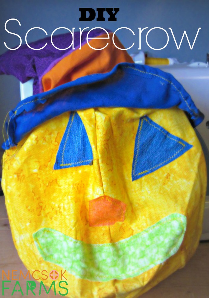 DIY Scarecrow from start to finish - complete with the flippy floppy hat and some of the Best DIY Craft Projects