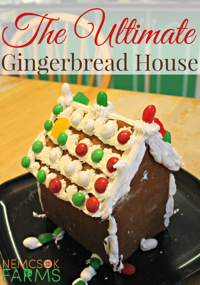 The Ultimage Gingerbread House Holiday Recipe with several little tips you will kick yourself for not thinking about before! Make this Christmas decoration last and make your dreams of a happy family activity come to life. Enjoy a sweet Christmas treat once you take all the pictures to prove this amazing gingerbread house actually existed. 