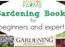 11 of the best gardening books for beginners and experts alike. Vegetables, flowers and herb gardening, container and square foot gardening and journalling.