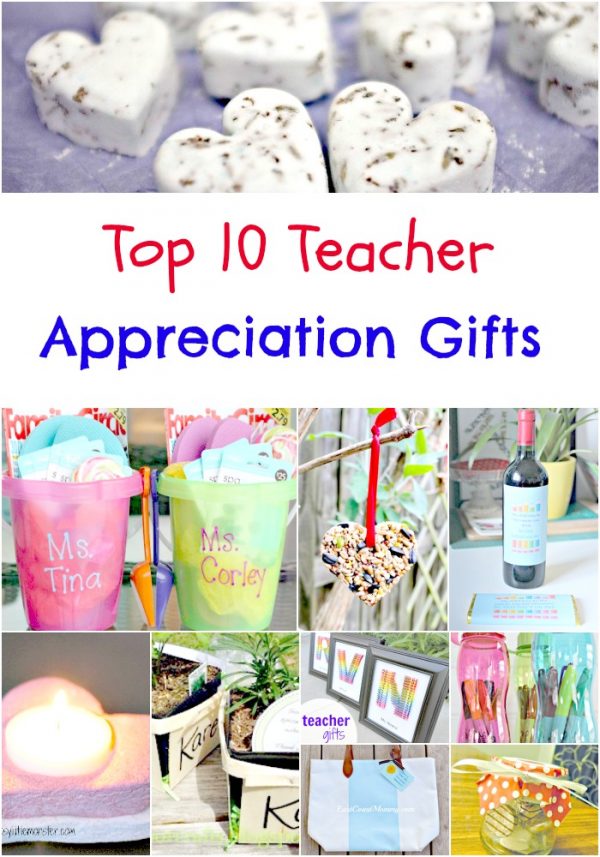 Top Ten Teacher Appreciation Gifts