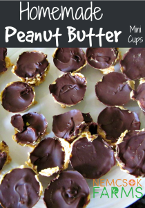 Homemade Mini Chocolate and Peanut Butter Cups