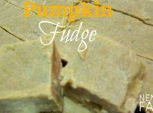 Rich Creamy Fudge made with Fresh Pumpkin Puree perfect for gift giving or indulging. Like a whole lot of pumpkin pie stuffed into one tiny piece of fudge