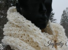 how to make an infinity scarf a knitting pattern and tutorial