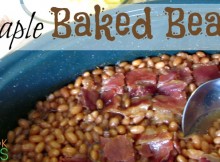 Baked Beans with Maple and Bacon A family tradition. Get this in the oven in the morning, let it cook all day, and anticipation will keep you going until supper!