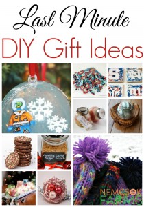 Last Minute DIY Gift Ideas for Everyone on Your List
