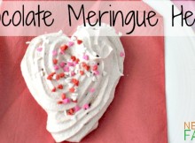 Melt in your mouth Chocolate Meringue Hearts for your Sweetest Valentine