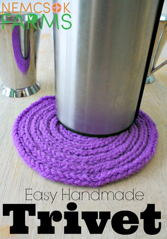 Make a Trivet out of I-cord – Knitting