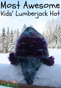 Handknit Awesome Kids' Lumberjack Hats