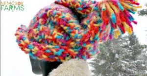 Big Colour, Big Stitches, Big Fun the Big Hat Free Knitting Pattern and Tutorial