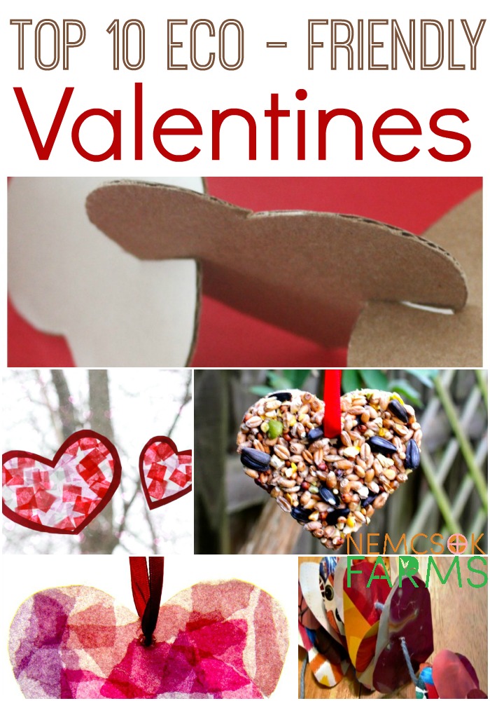 Top Ten Eco- Friendly Valentine Crafts using recyclable materials