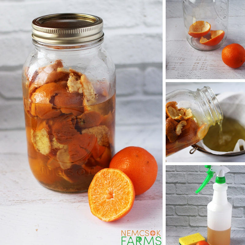 Homemade Cleaners, Healthy Home series: a Homemade Orange Cleaner.