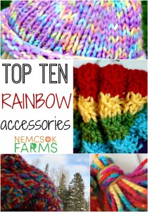 Top ten DIY Rainbow Accessories