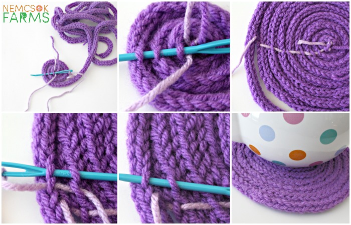 Make a Trivet out of I-cord – Knitting