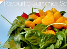 Summer Salad Recipe that is easy to make, and I mean really easy to make. It also happens to be quite tasty.