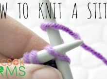How to Make a Knit Stitch. Part 2 of a step by step tutorial on the basic stitches of knitting.