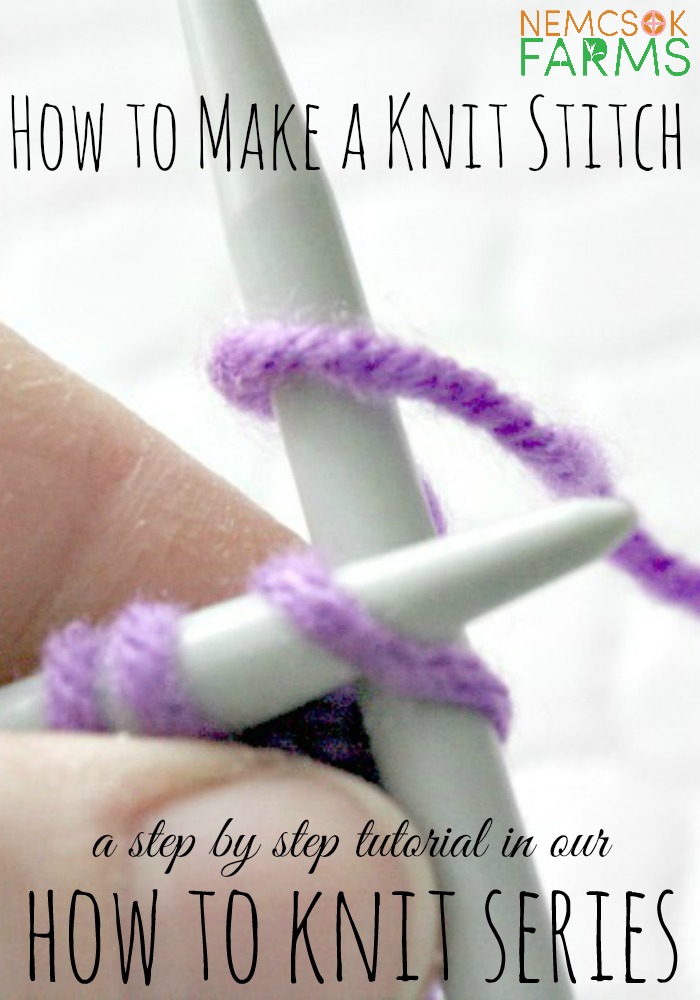 How to knit for beginners - Step-by-step tutorial with the basics