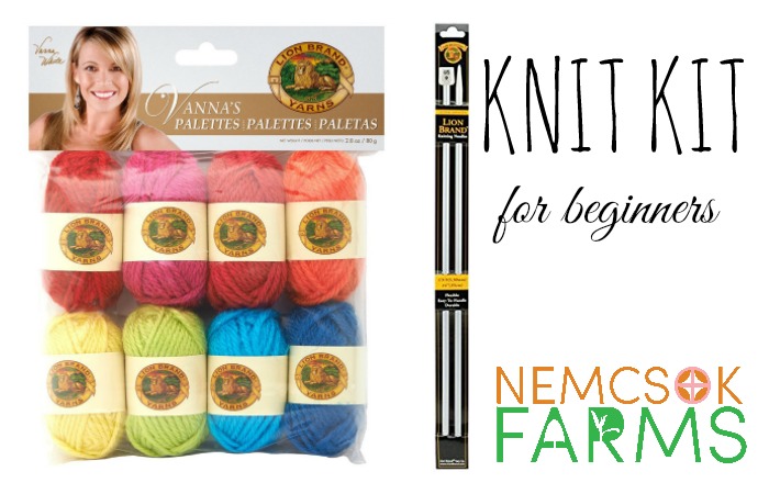 Knit Kit of essentials for new beginners. These are things that you will actually need , and you will find them useful