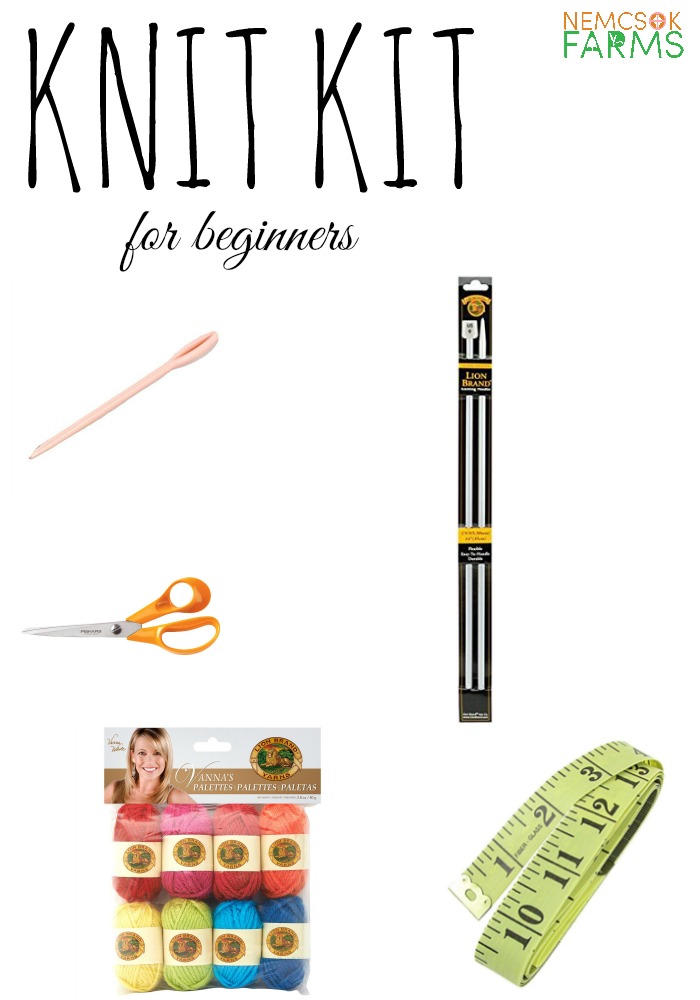 Knitting starter kits: everything you need to start knitting in