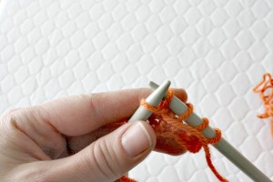 How to Make a Purl Stitch. Part 3 of a step by step tutorial on the basic stitches of knitting.