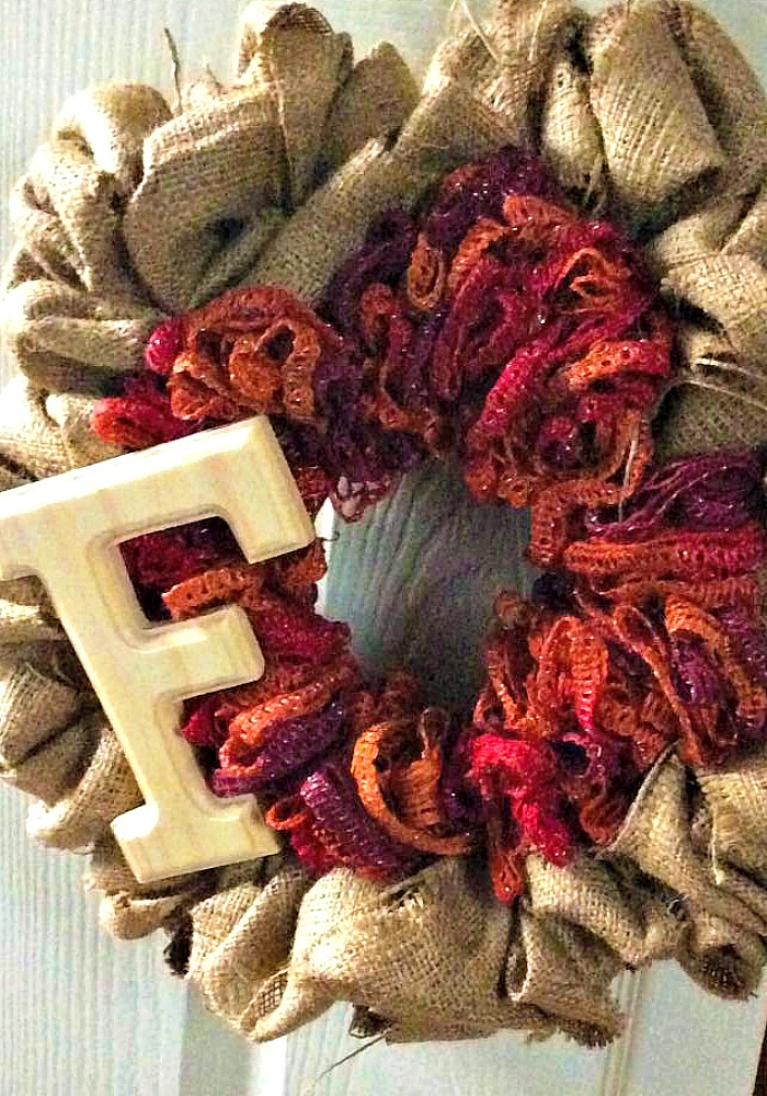 DIY Burlap Wreath Perfect Fall Craft for your Front Door and some of the Best DIY Craft Projects