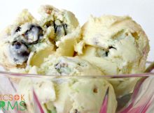 Homemade Ice Cream made with Easter Candy -