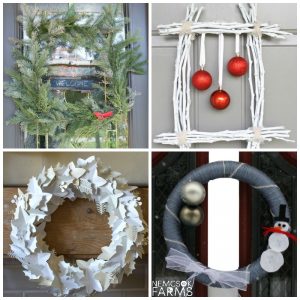 Simple DIY Winter Wreaths From whimsical snowman wreaths to completely brilliant fabric and scarf wreaths, to stunning twig and burlap wreaths, this collection of DIY Winter Wreaths is exactly what you're looking for.