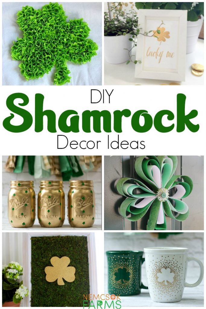 14 Lucky Shamrock DIY Decor Ideas