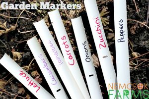 Incredibly smart, super easy DIY garden markers made with an upcycle that you are going to feel great about! And brilliant!