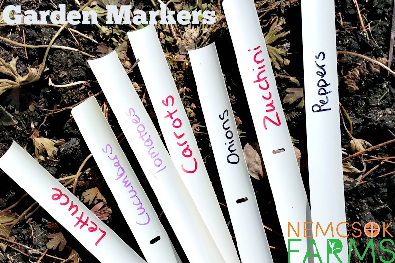 Incredibly smart, super easy DIY garden markers made with an upcycle that you are going to feel great about! And brilliant!