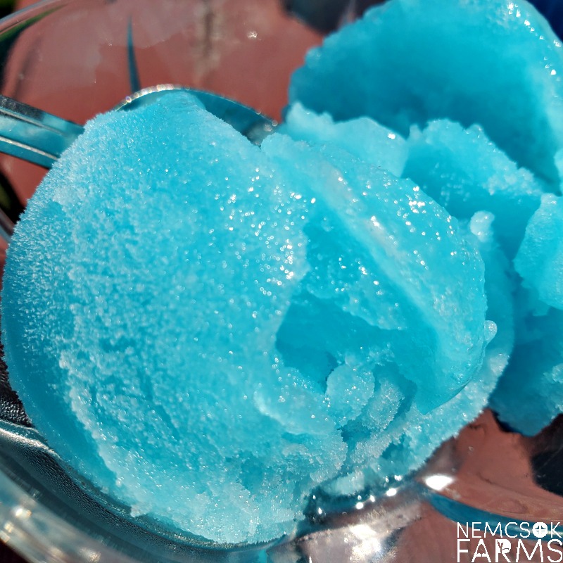 Berry Blue Icee Free Frozen Treat Recipe & Fabulous Frozen Treats