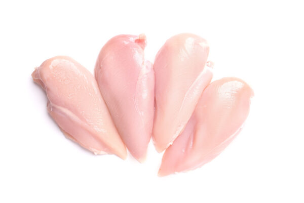 Frozen Boneless Skinless Chicken Breast - Raised free range on our farm near Englehart in the District of Timiskaming .